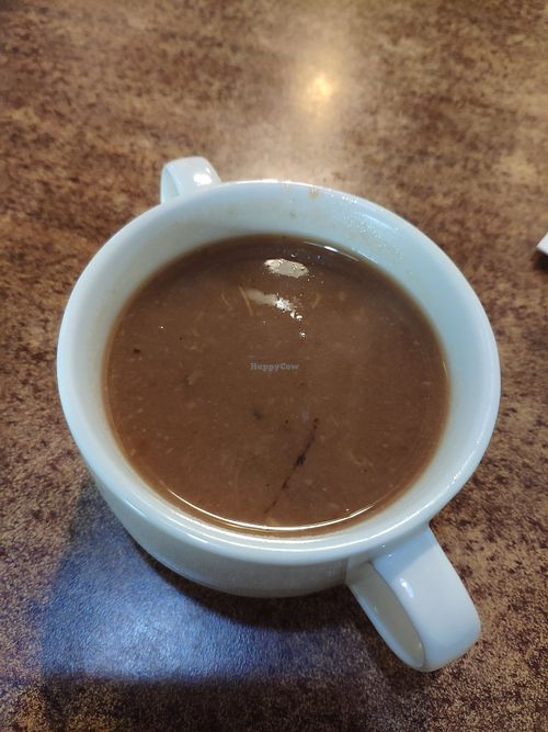 Beetroot soup at Vegan Seven Days  in Kowloon