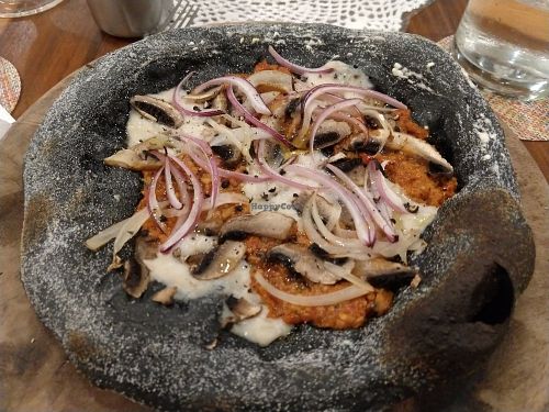 Charcoal Base Dough at Amami Garden in Ungasan