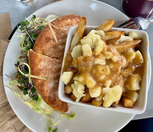 Powerful Sandwich with Belle Poutine upgrade at Pure Kitchen - Kanata in Ottawa
