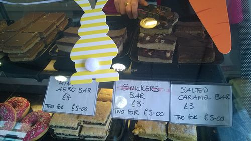 Vegan raw cakes yum yum... at Milligans in Newcastle Upon Tyne