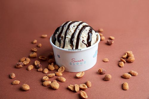 Vegan Snickers at Sweet Cloud Creamery in Chula Vista