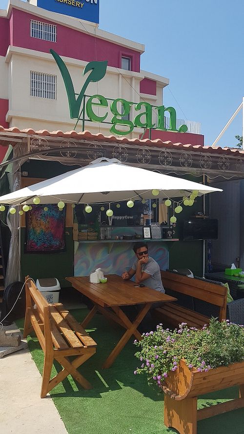Outdoor 2 at Vegan in Kaslik