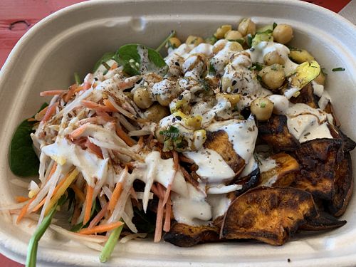 Tahini bowl at Lunchette in Petaluma