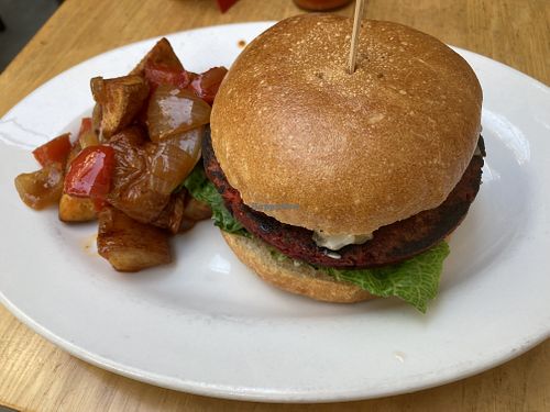 Plant Burger  at The Plant Cafe Organic - Dogpatch in San Francisco