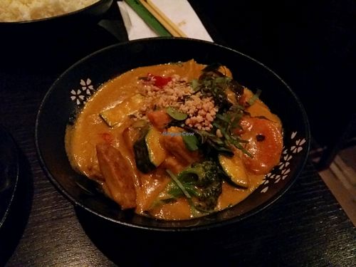 vegan curry at Saigon in Utrecht
