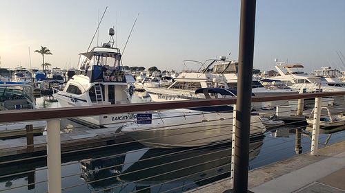 View at Himalayan Grill in Huntington Beach
