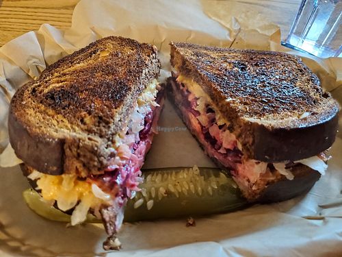 Beet Rueben at The Red Bird Cafe in Roslyn