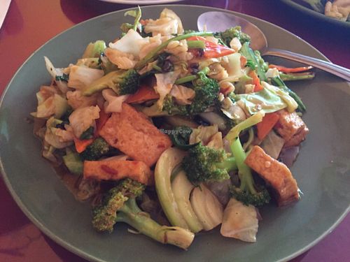 Tofu in hot sauce at Great Vegi Land in Sunnyvale