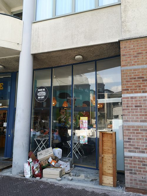 Outside at Ah! Quy in Leuven