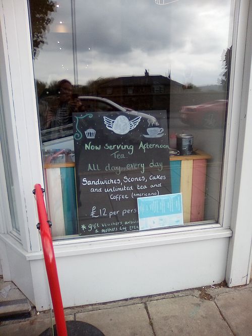 Afternoon tea board at The Nest in Gateshead