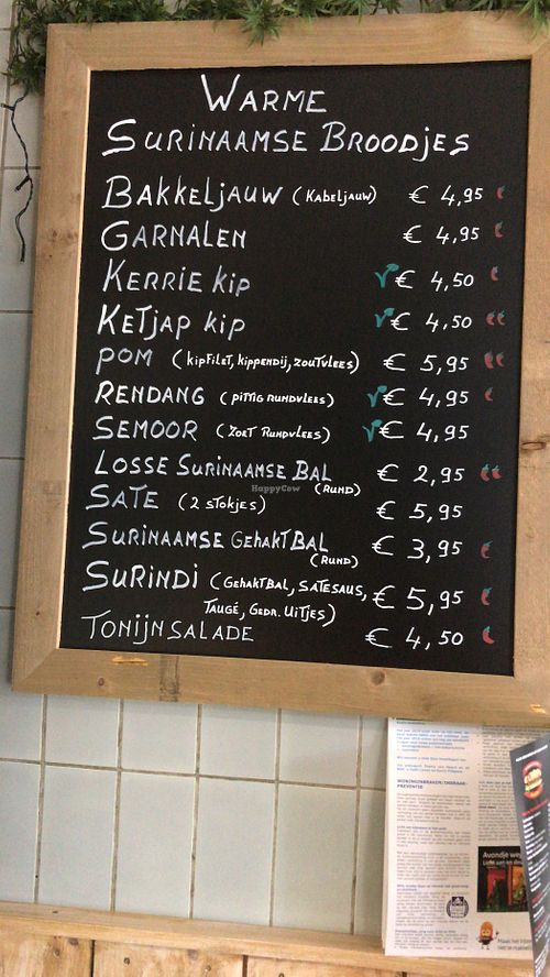 Only problem - everything is microwaved unless specifically ordered otherwise a day before  at Surindi in Heerlen