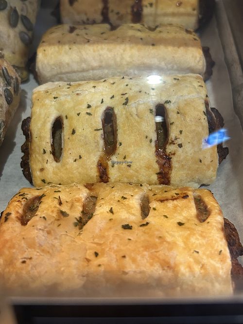 VG sausage roll   at 200 Degrees Coffee in Leeds