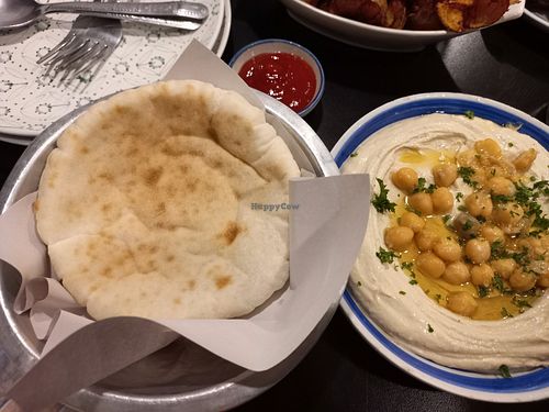 Hummus set at Hummus Chiang Mai in Chiang Mai
