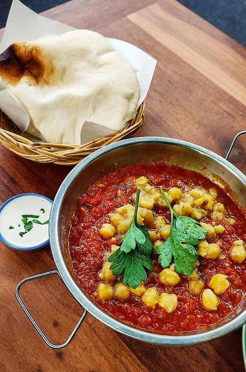 Shakshuka at Hummus Chiang Mai in Chiang Mai