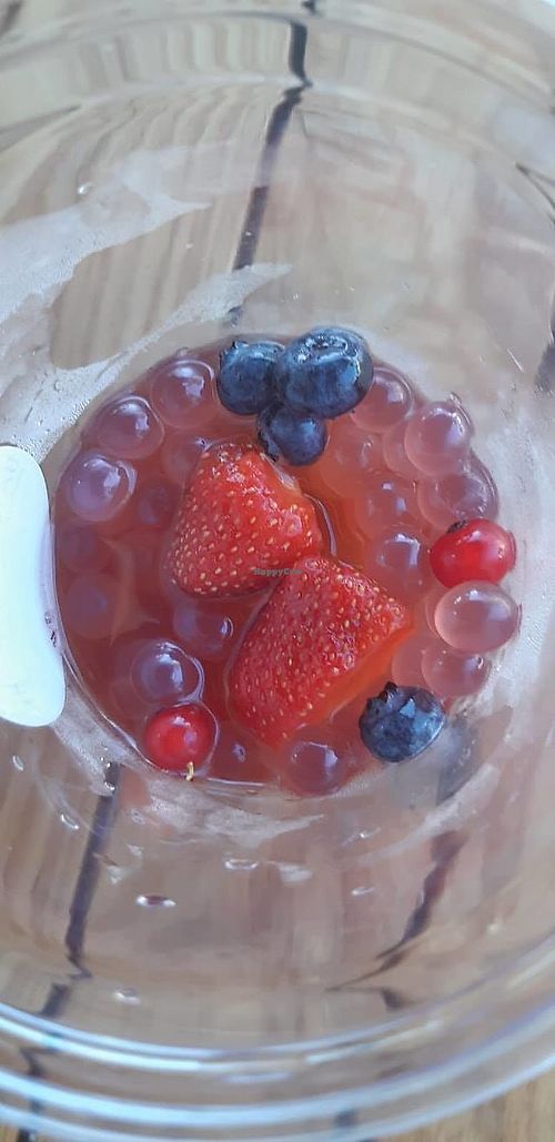 Bubble tea at Bangkok Cafe in Antibes