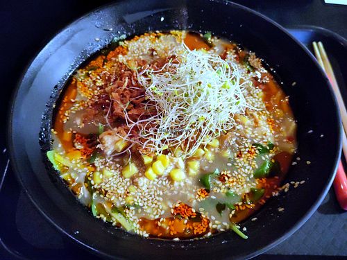 Truffle salt ramen at REDWHITE BONELESS RAMEN - Boston in Boston