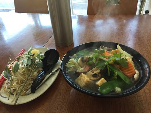 Pho at Vegan 365 in Coburg