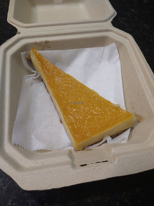 Passion fruit cheesecake at The Plantisserie in Miami