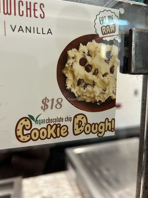 The cookie dough is vegan! 😍  at Rolled Mountain Creamery - Riverside Dr in Reno
