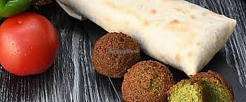 falafel wrap at Tacos World in Grenoble