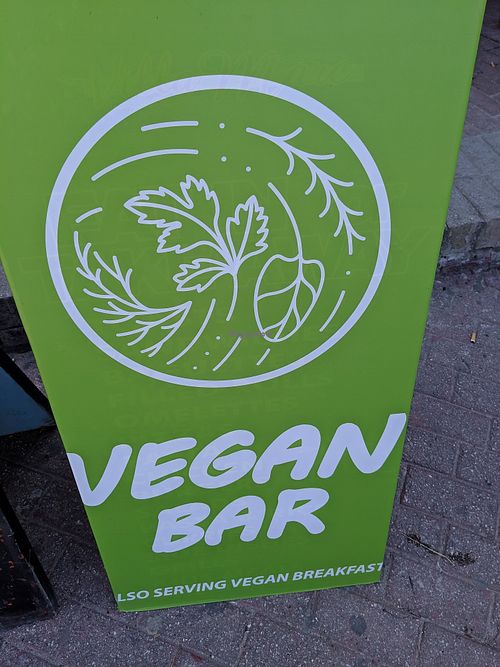 Sign at Choco Kebab Cafe in Bugibba