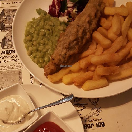 Vegan fish and chips at Terra Marique in Torquay