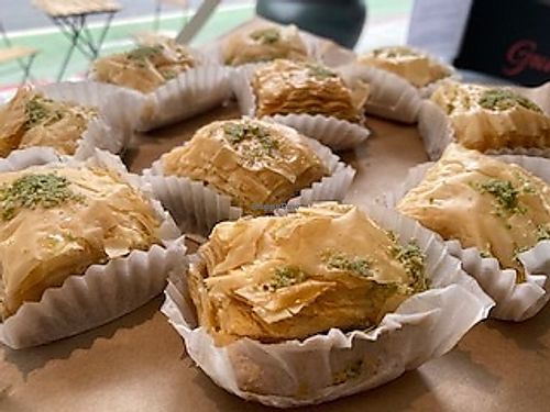 Baklava at Vegan Picnic - Polk St in San Francisco