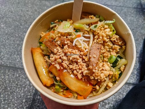 Lin's RIce Noodle Bowl (to go) at Liu Lin in Brussels