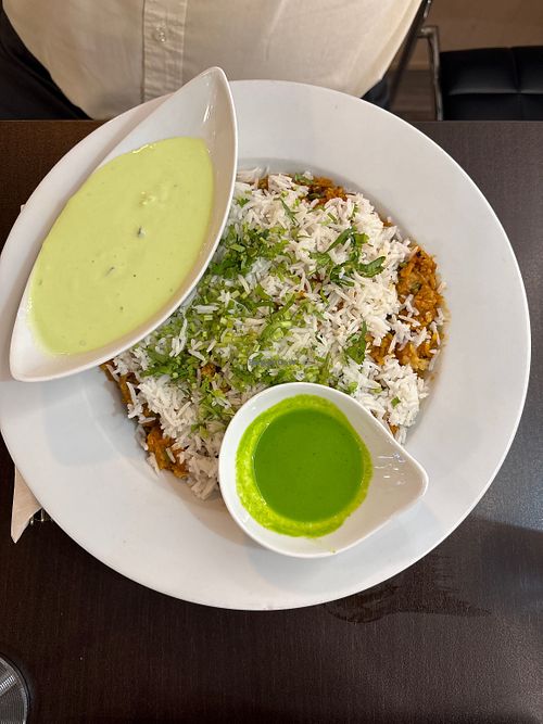 Vegetable Biryaniis  at Cilantro Indian Cafe in Cary