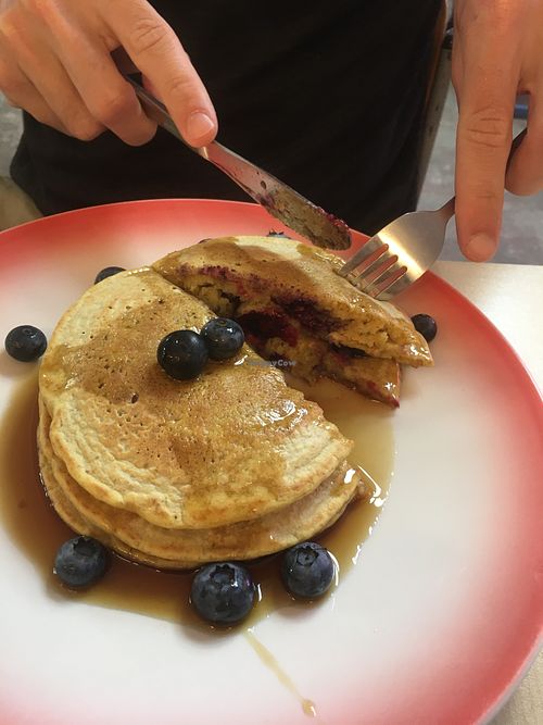 Moak Pancakes City Center Amsterdam Restaurant HappyCow