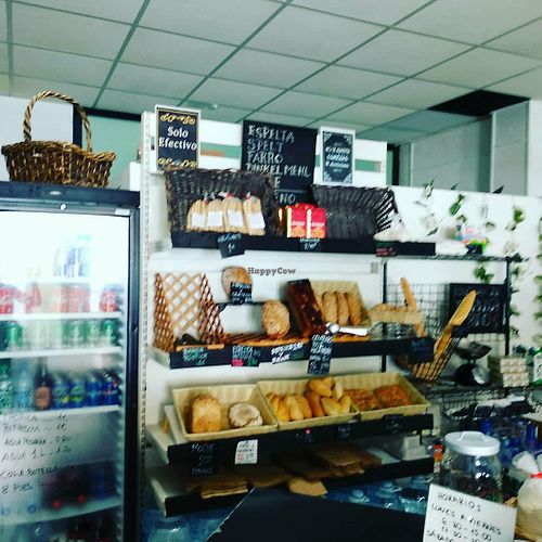 Cute shop with amazing bread! at Panaderia Los Abuelos in Fuerteventura