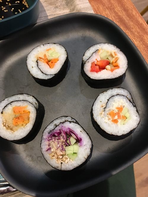 Mixed makis at L'Ethiquete in Nantes