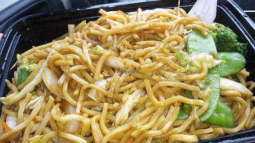 Vegetable lo mein at China Jade in Jupiter