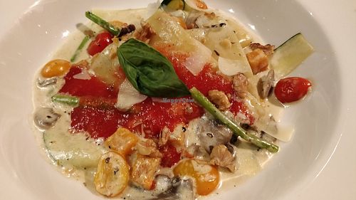 Pumpkin & Zucchini Lasagne at SIN - PizzaExpress - Jewel in East Singapore