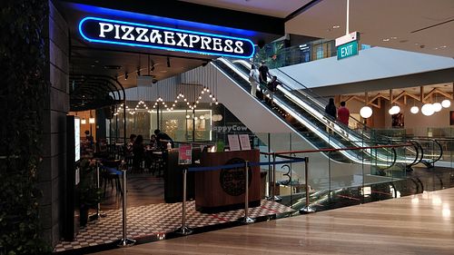 Restaurant exterior at SIN - PizzaExpress - Jewel in East Singapore