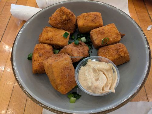 Tofu bites at The Peddler in Huntington