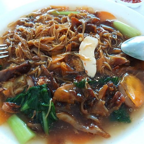 Hor fun at Famiglia Vegetarian Cafe in Penang