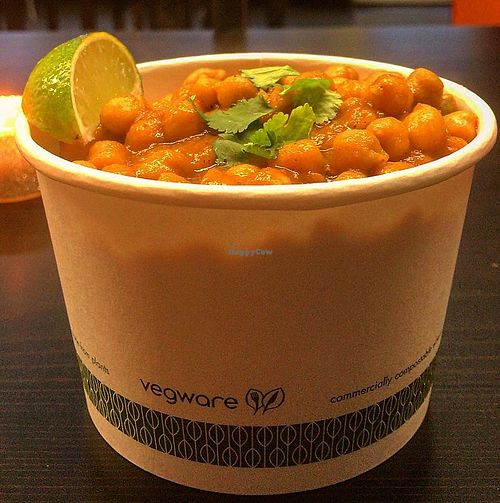 Chana Masala at Ajanta's Vegetarian in Sheffield