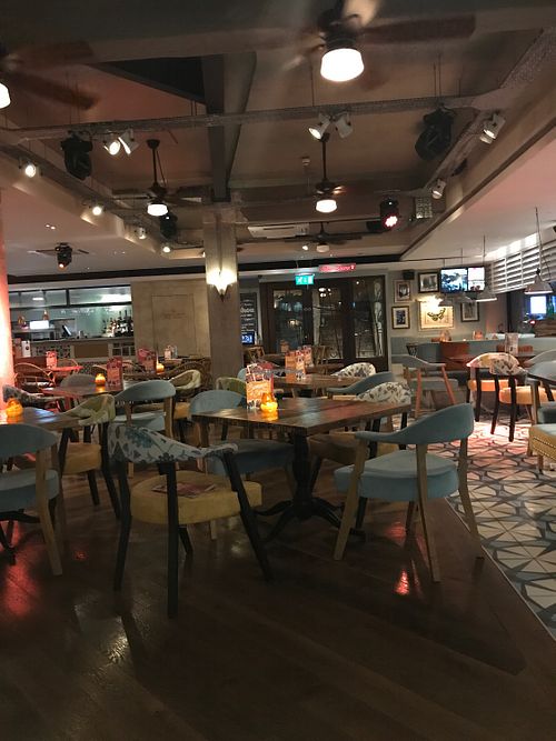 Inside Restaurant at Revolución de Cuba in Southampton