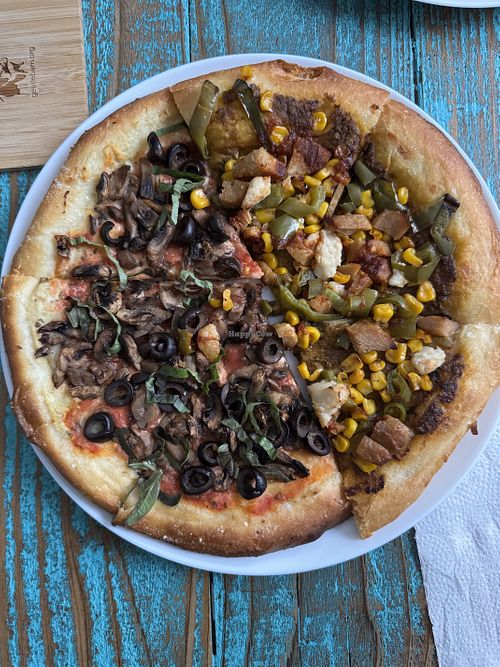   at Secret Pizza Society in Portland