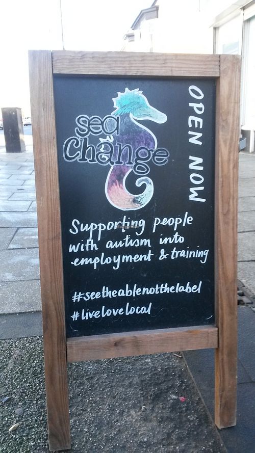 Such a lovely business at Sea Change  in South Shields