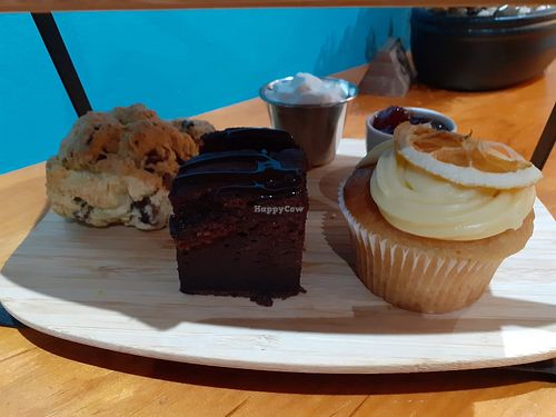 Scones and cakes at Sea Change  in South Shields