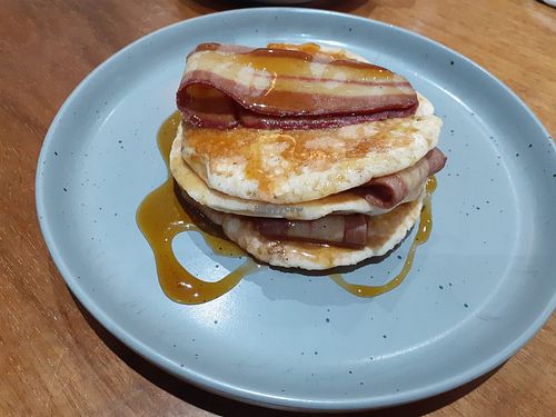 Breakfast pancake at Sea Change  in South Shields