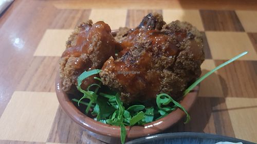 Bang bang cauliflower #Veganuary at Sea Change  in South Shields