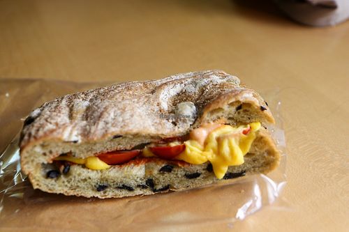 sandwich at April and May 45 꽃피는 4월 밀익는 5월 in Busan