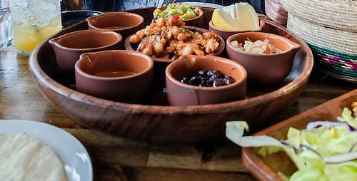 Vegan fajitas at El Mexicano Zapata in Rotorua