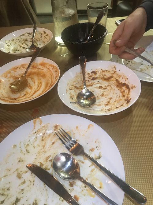 Empty plates!!! at Jawani in Croydon Park