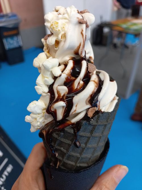 What the fudge cone at DÁPPA in East London