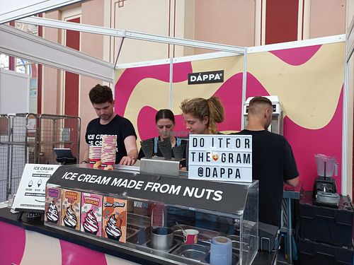 Stall at Vegan Life London at DÁPPA in East London