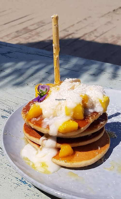 Locely pancakes at Pele Surf Shack in Hook Of Holland
